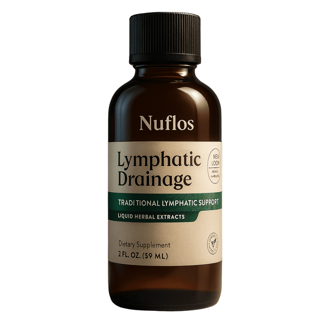 Nuflos De-Puff Drops – Naturally Drain Puffiness From Face, Belly, And Legs