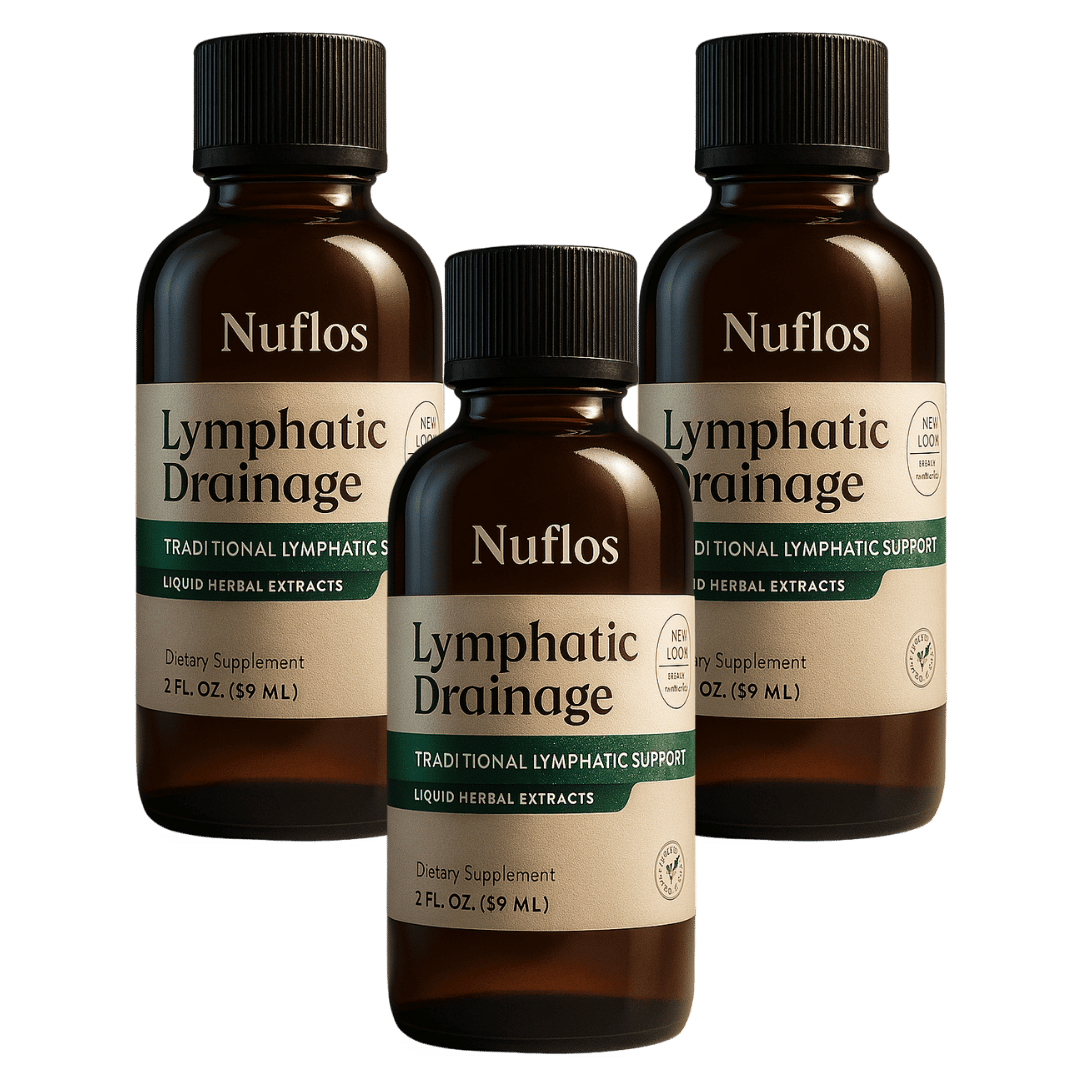 Nuflos De-Puff Drops – Naturally Drain Puffiness From Face, Belly, And Legs