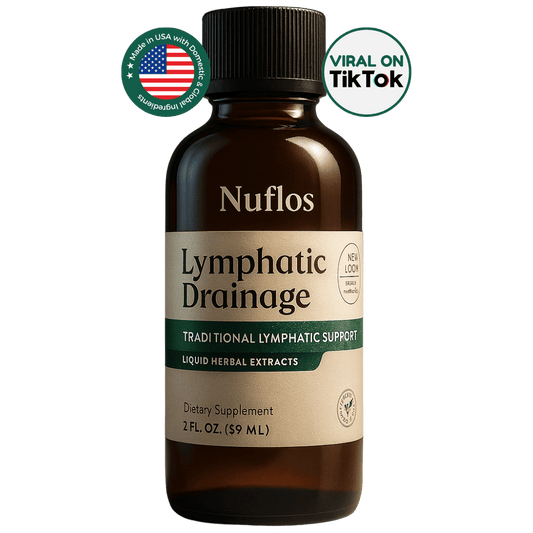 Nuflos De-Puff Drops – Naturally Drain Puffiness From Face, Belly, And Legs